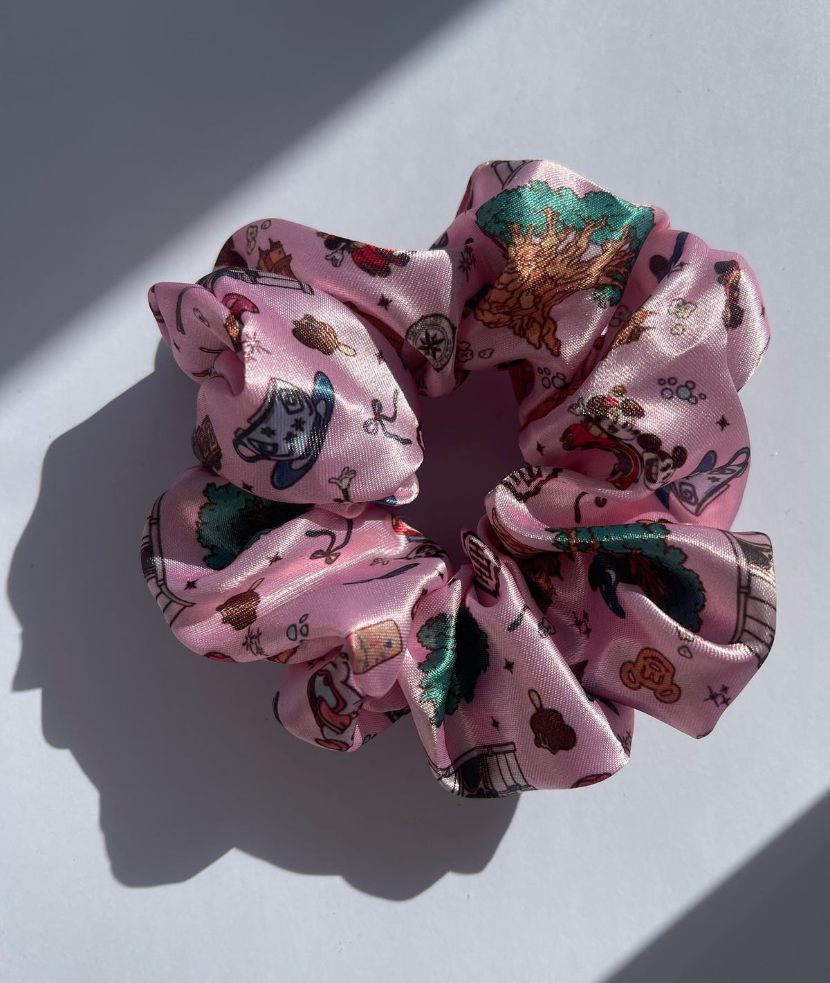 'Park Adventure' Silk Scrunchie