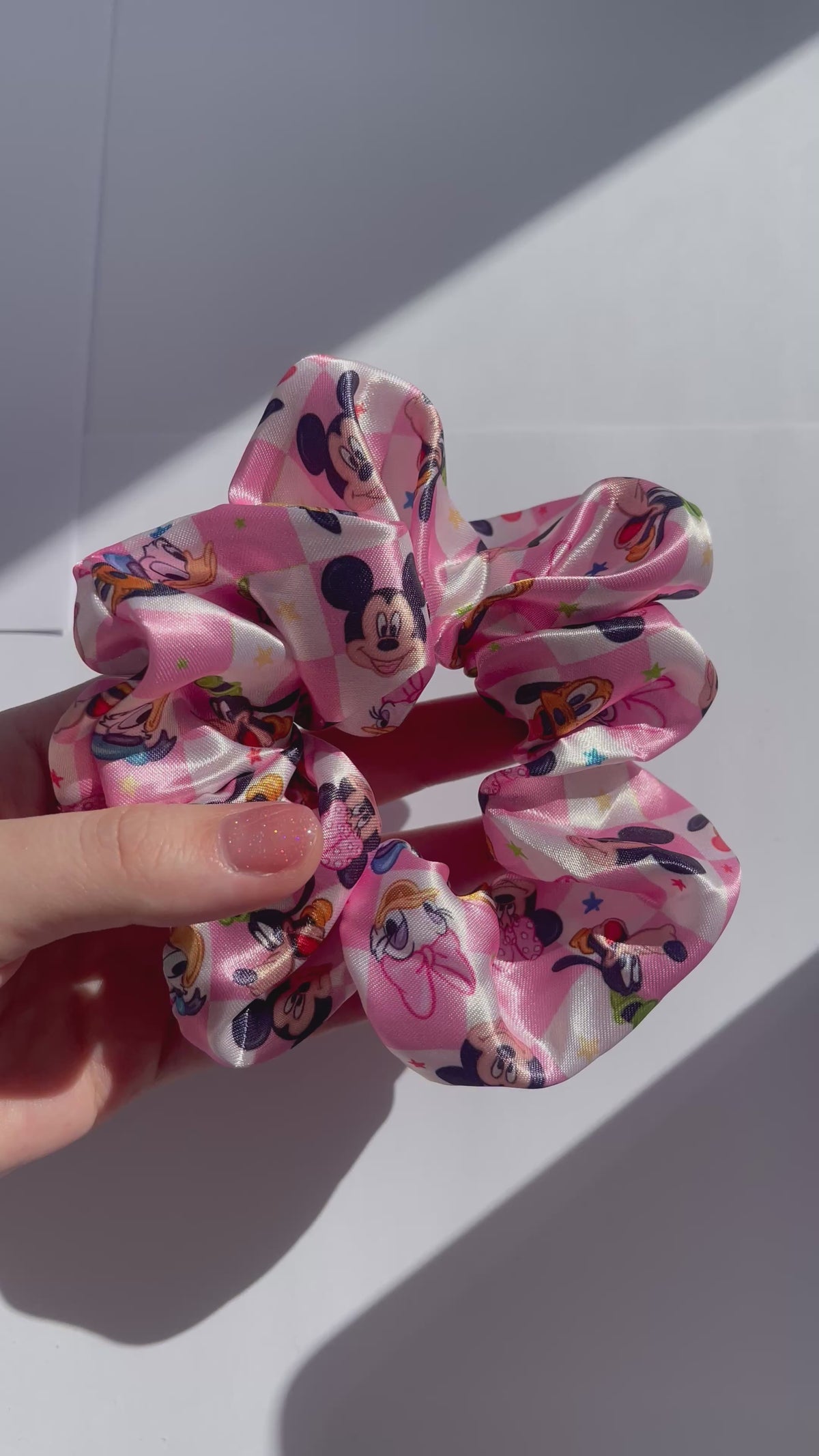 'Pastel Friends' Silk Scrunchie
