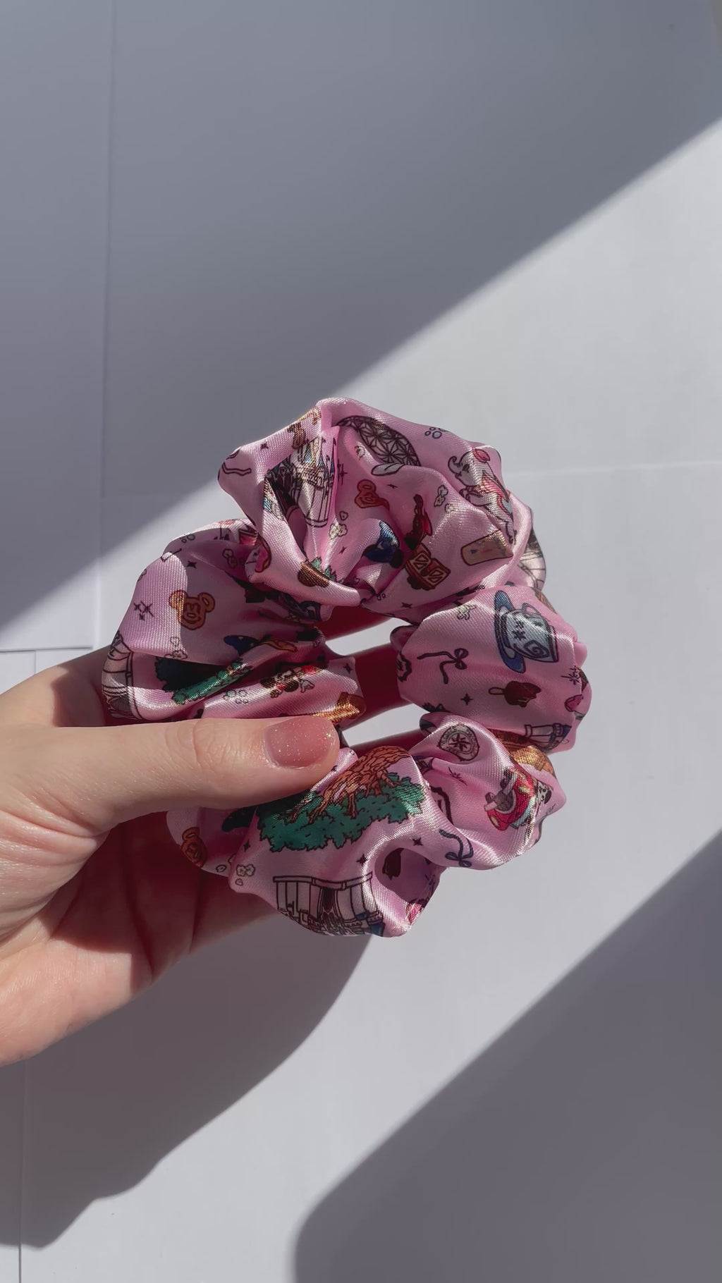 'Park Adventure' Silk Scrunchie